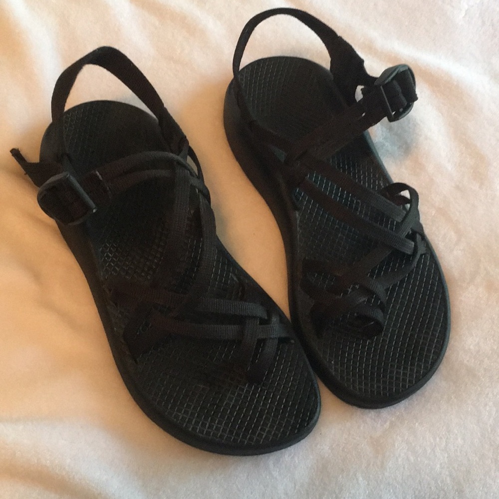 Barely worn double strap Chacos!